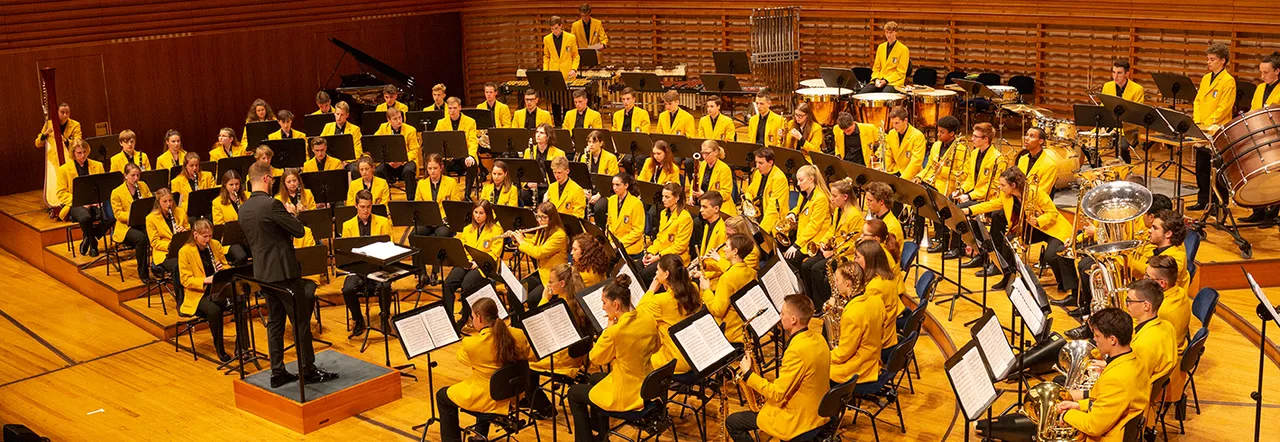 JBL-Jugendblasorchester Luzern im KKL Luzern 2021