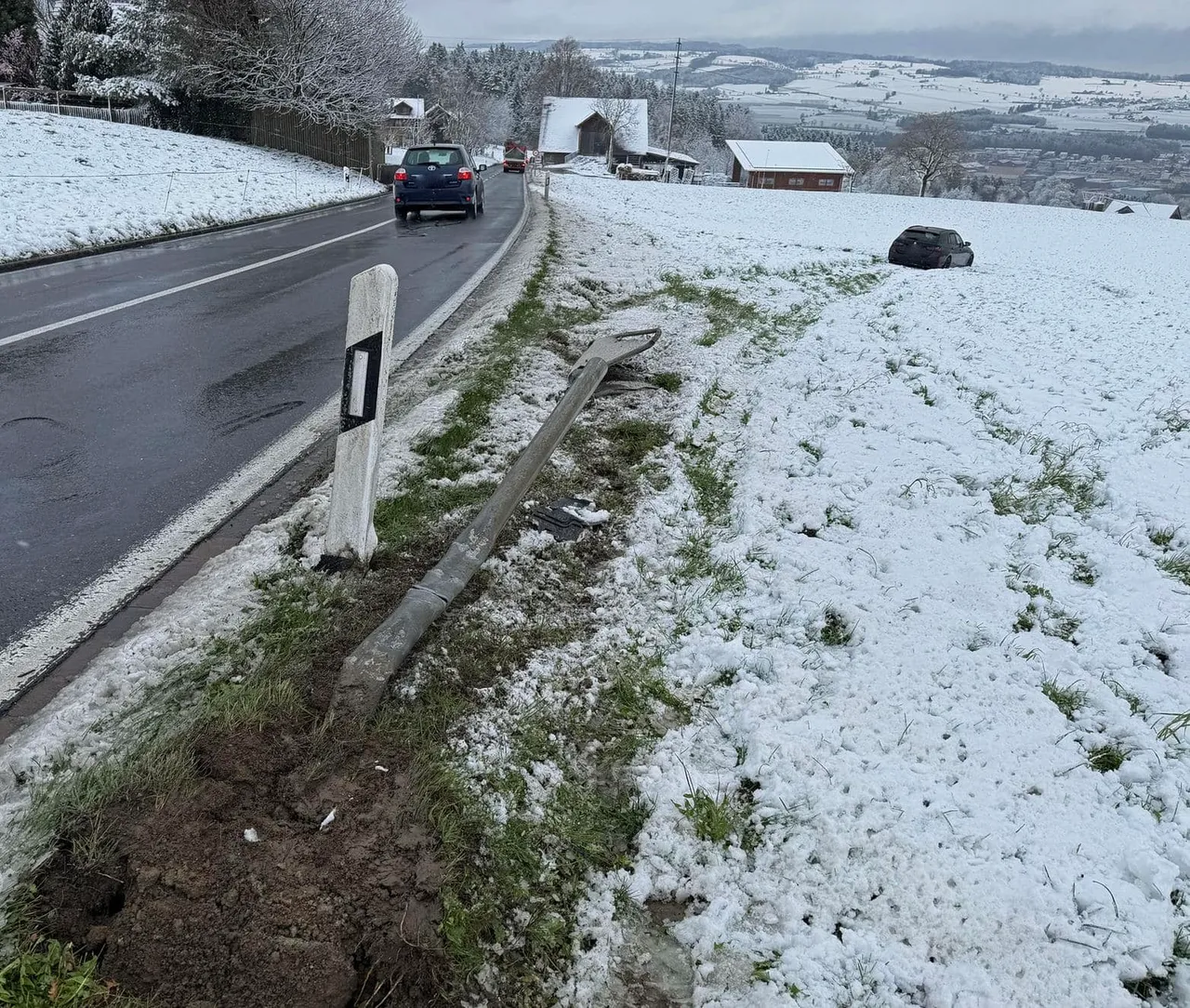 Unfall Römerswil Bild 1