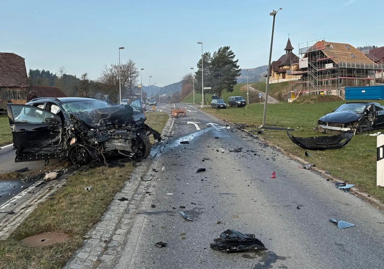 Bild Verkehrsunfall Escholzmatt