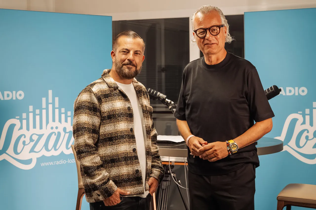 BLIGG zu Besuch bei Andy Wolf im Studio von Radio Lozärn.