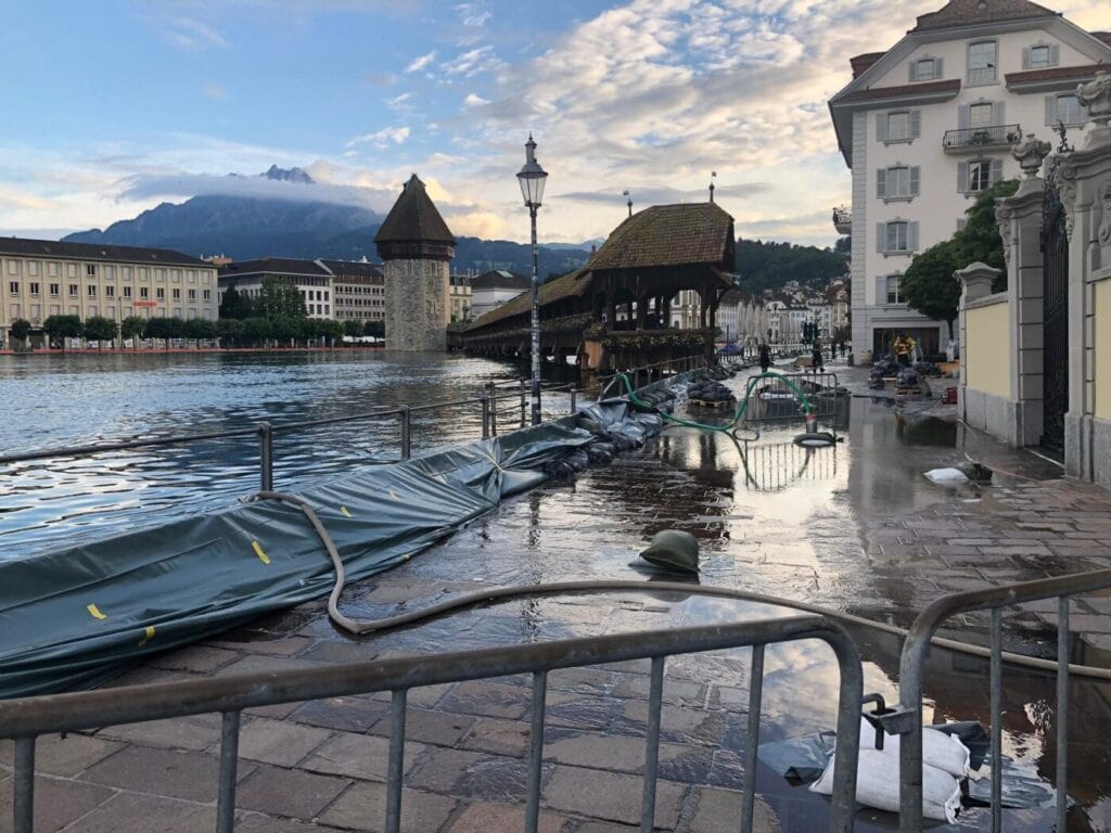 Hochwasser Luzern: Jetzt kommt endlich das schöne Wetter