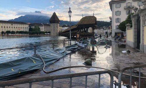 Hochwasser Luzern: Jetzt kommt endlich das schöne Wetter