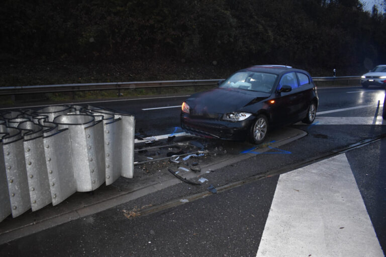 Unfälle am Montagmorgen führen zu Verkehrsbehinderungen um Luzern