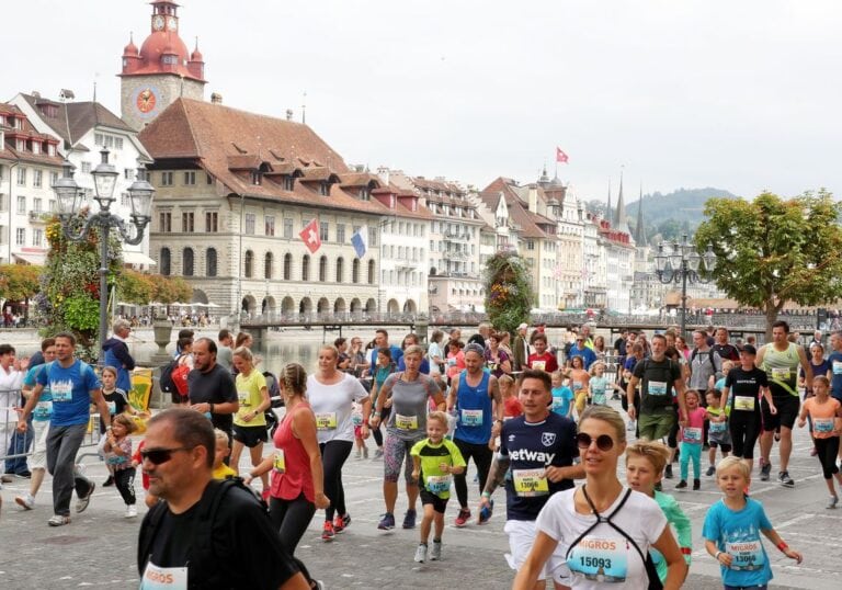 Luzerns Partnerstadt Potsdam zu Gast am Stadtlauf 2022