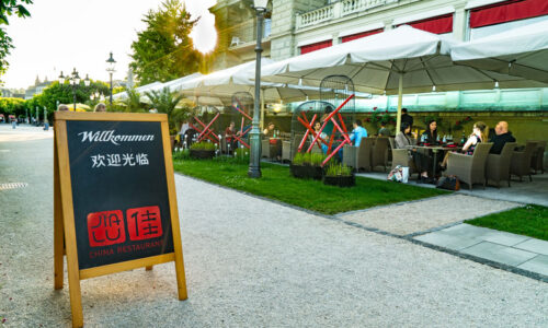 Das beste chinesische Restaurant Luzerns hat seine Sonnenterrasse geöffnet!