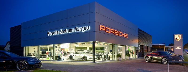Das Porsche Zentrum Aargau lebt die Philosophie der Exklusivität