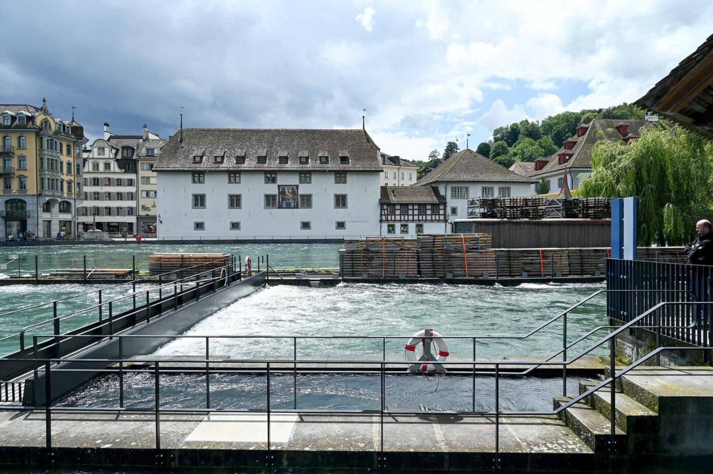 Stadt Luzern erhält einen mobilen Hochwasserschutz