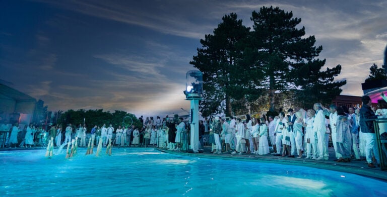 Exklusive Sommerparty am Hollywood-Pool im Bürgenstock Resort Lake Lucerne