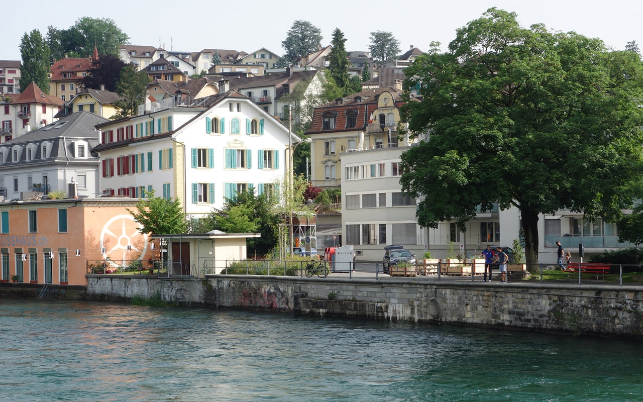 Geissmattpark Luzern: Erholung am Wasser und Raum für Quartierfeste