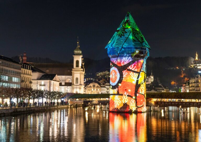 Keine Weihnachtsbeleuchtung: Doch das Lilu Lichtfestival Luzern findet statt