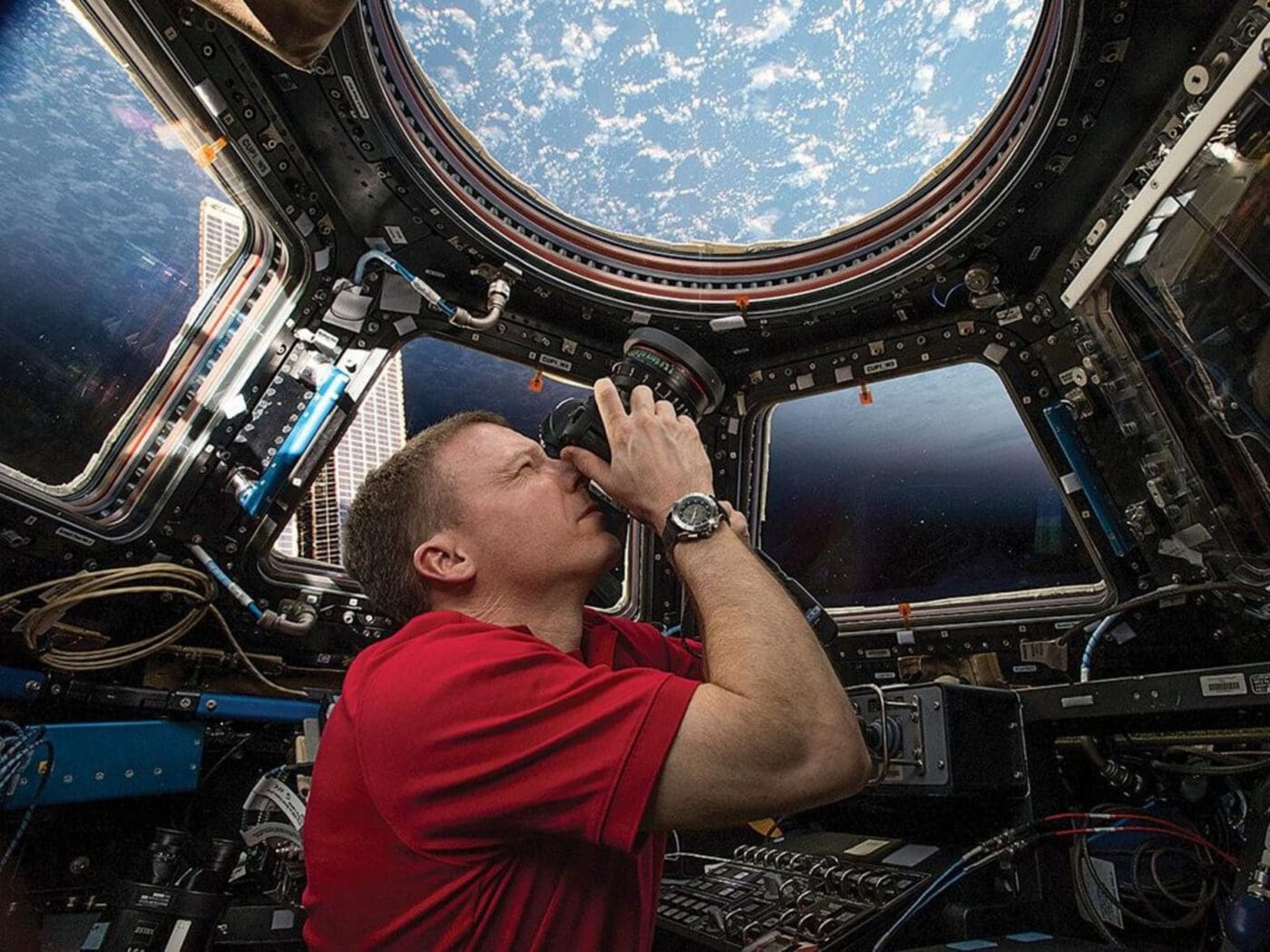 Star-Astronaut Terry Virts im Verkehrshaus