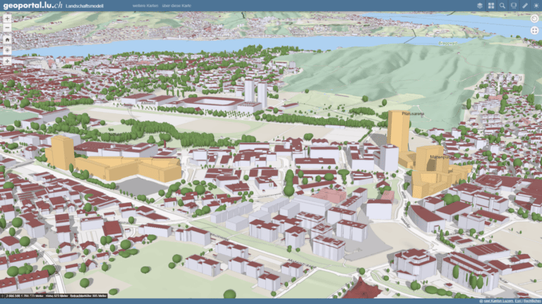Grosse Ehre: Internationale Auszeichnung für das Luzerner 3D-Landschaftsmodell
