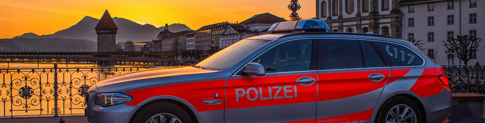 Stadt Luzern: Zwei Polizisten bei Einsätzen verletzt