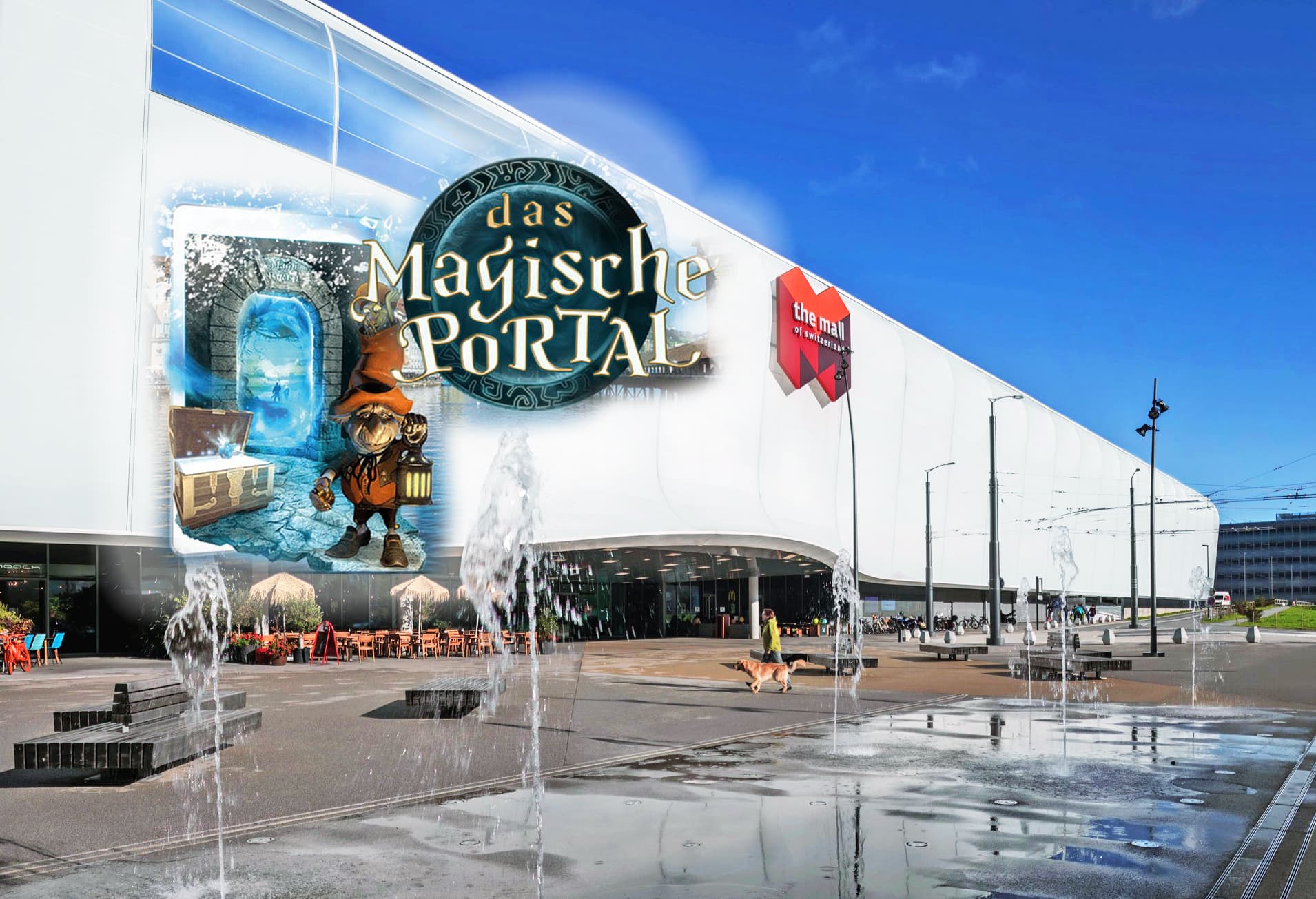 Mall of Switzerland wird zum «magischen Portal»
