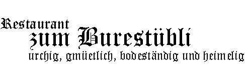 Restaurant zum Burestübli