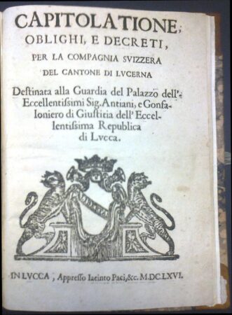 Historisches Schweizer Dokument mit handschriftlichem Text aus dem 17. Jahrhundert