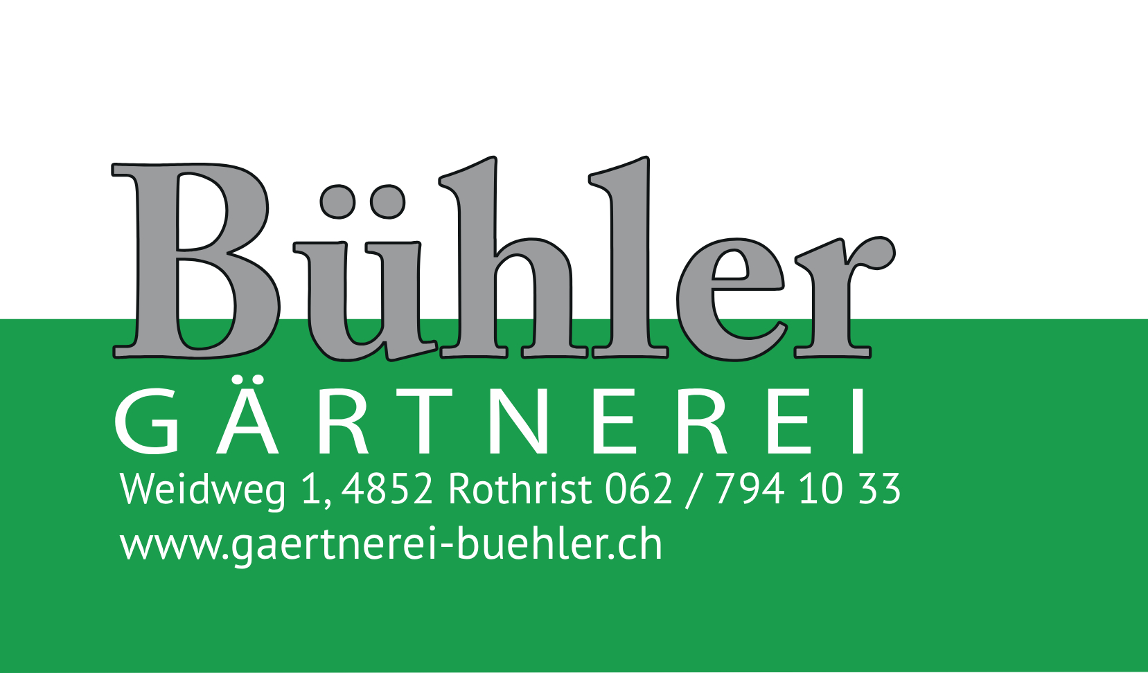 Gärtnerei Bühler